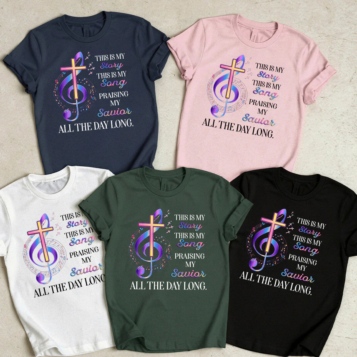 This Is My Gospel Song | 2D Unisex T-shirt