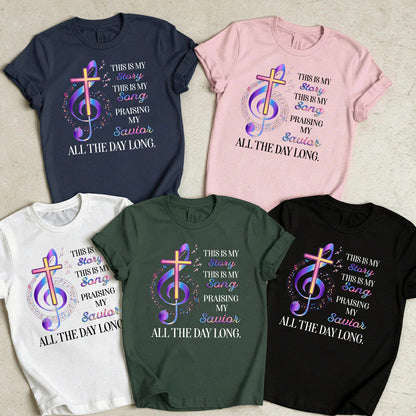 This Is My Gospel Song | 2D Unisex T-shirt