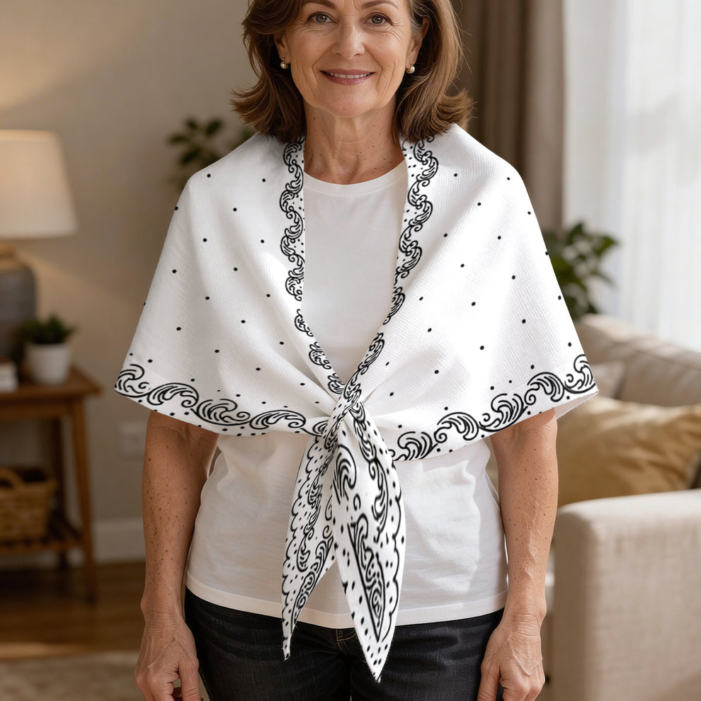 Our Lady Of Jerusalem, Gift For Her - Personalized Shawl Wrap