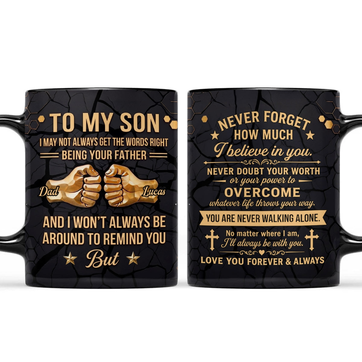 Watching You Be A Dad , Gift For Dad | Personalized Ceramic Coffee Mug