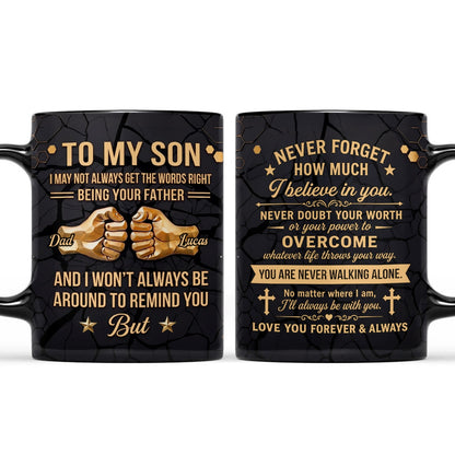 Watching You Be A Dad , Gift For Dad | Personalized Ceramic Coffee Mug