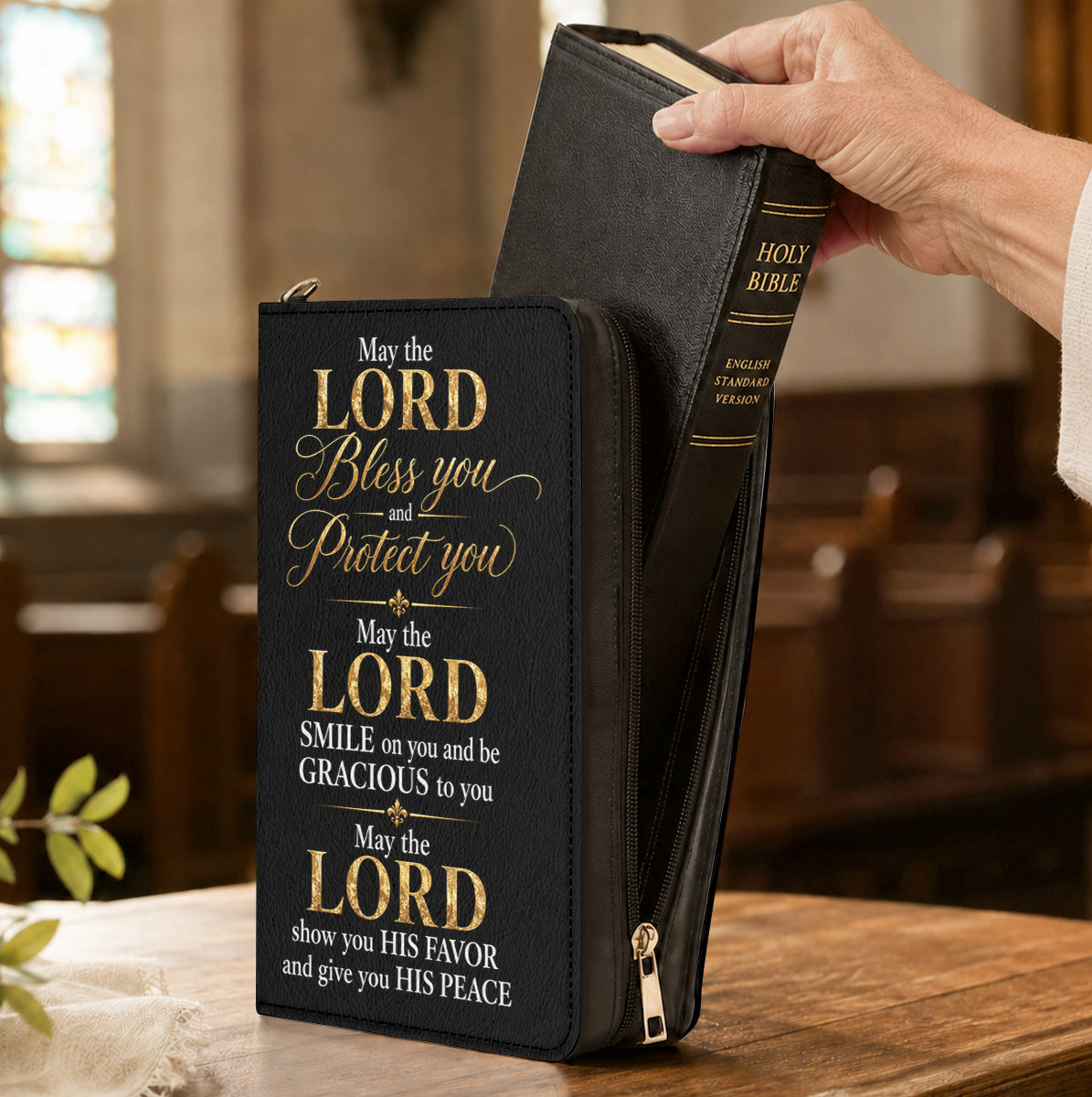 To My Loving Dad, Gift For Dad | Personalized Bible Cover