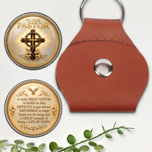 To Our Pastor For Having The Heart Of A Servant Leader | Personalized Pocket Hug