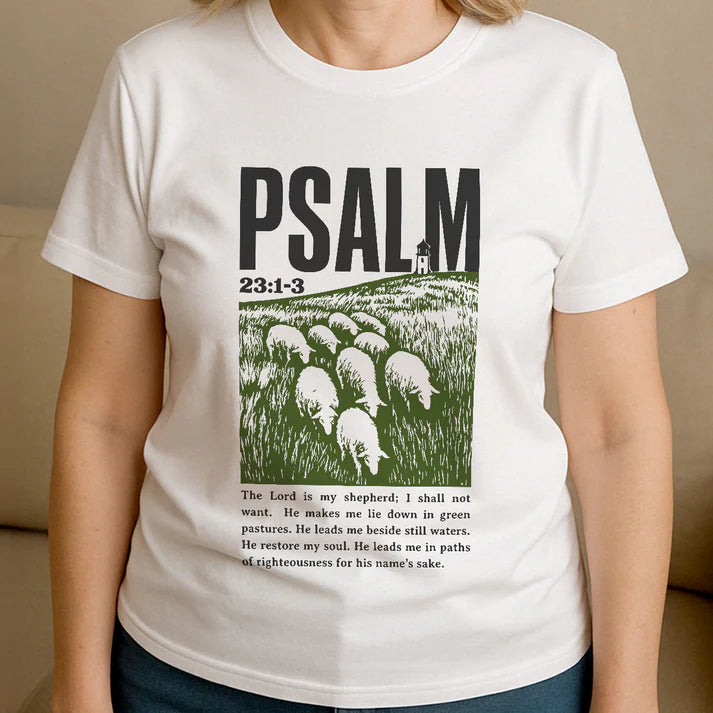 Psalm 23:1 | 2D Unisex T-shirt
