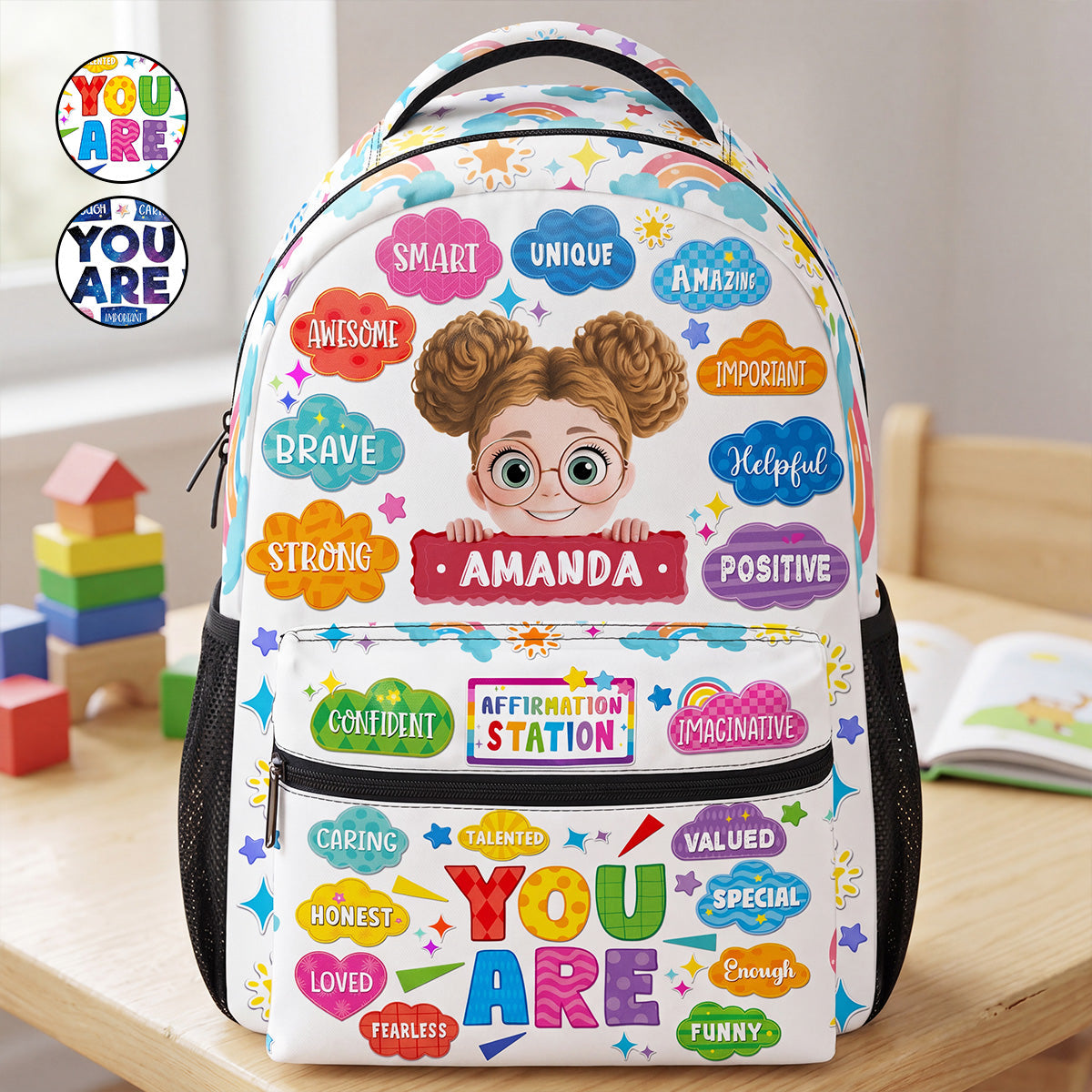 You Are - Personalized Backpack