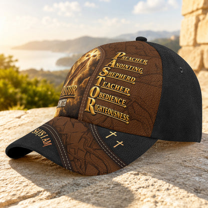 The Shepherd, Gift For Pastor | Personalized Classic Cap