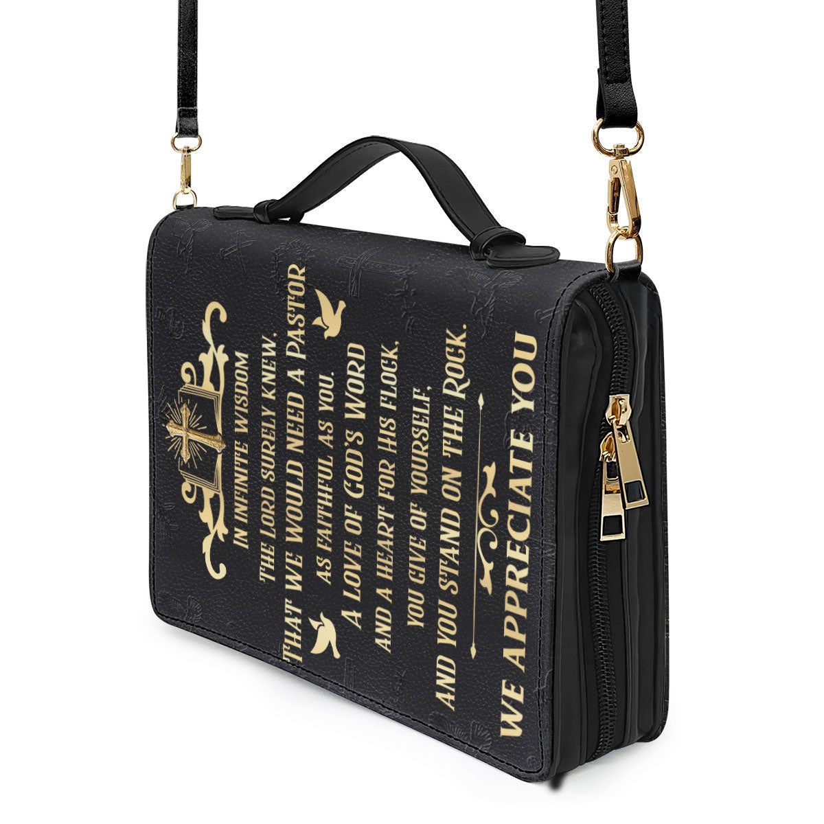 A Gift For Our Pastor | Personalized Bible Cover