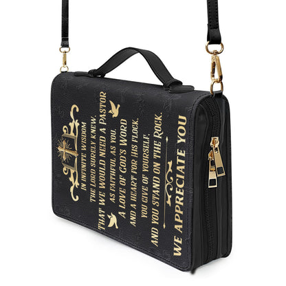 A Gift For Our Pastor | Personalized Bible Cover