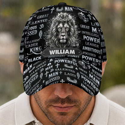 God Says I Am Black Man, Gift For Men | Personalized Classic Cap