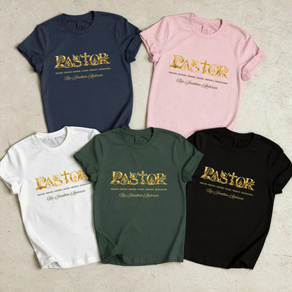 Celebrating A Pastor’s Faithful Life Of Service, Gift For Pastor | Personalized 2D Unisex T-shirt