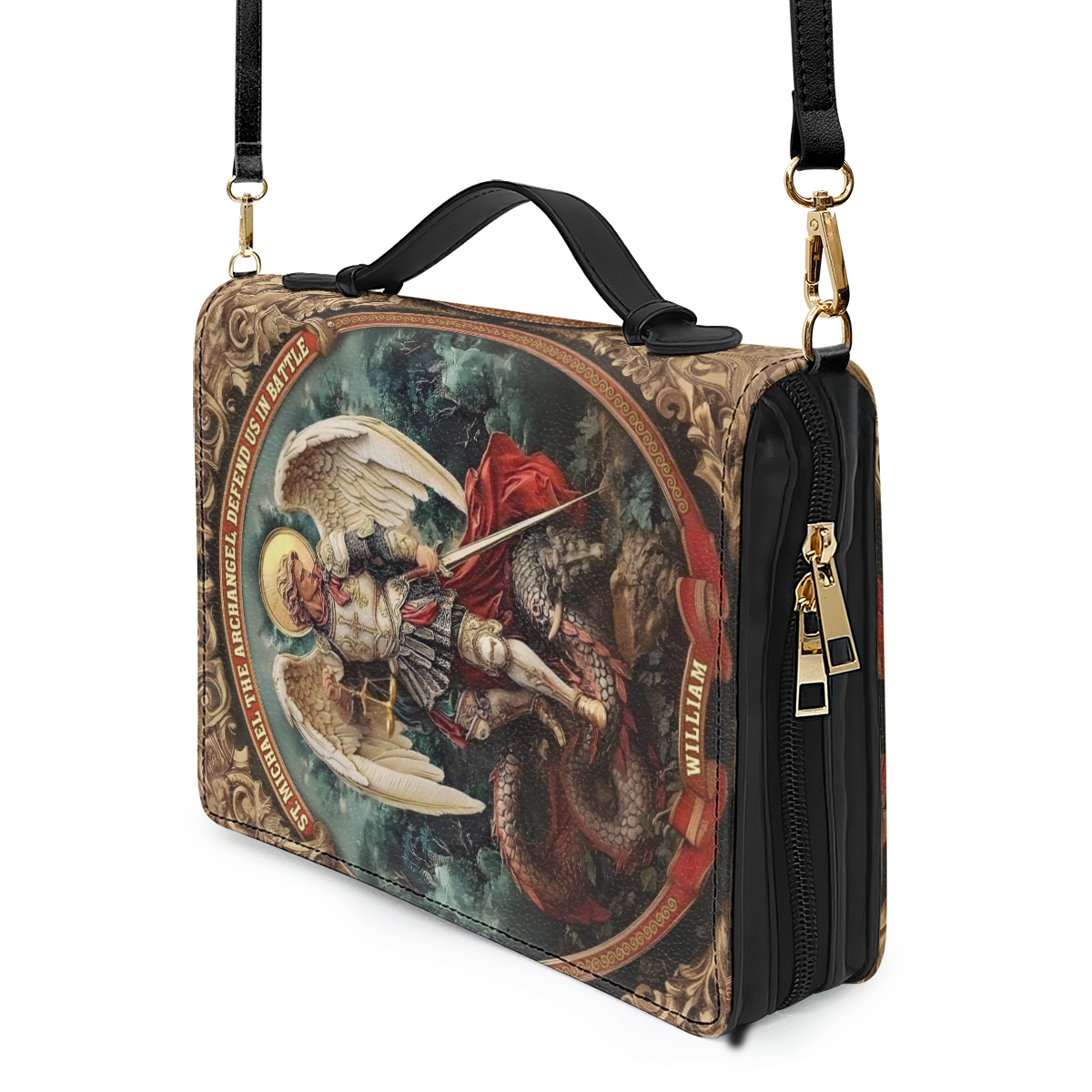 Defender Of Heaven | Personalized Bible Cover