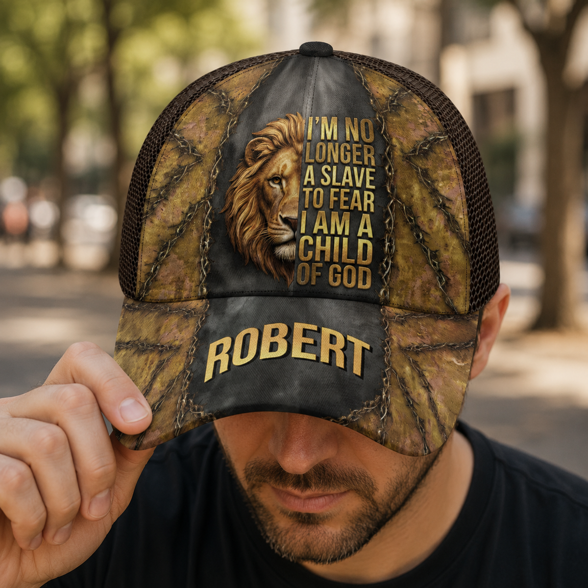 I Am A Child Of God, Christian Gift | Personalized Classic Cap