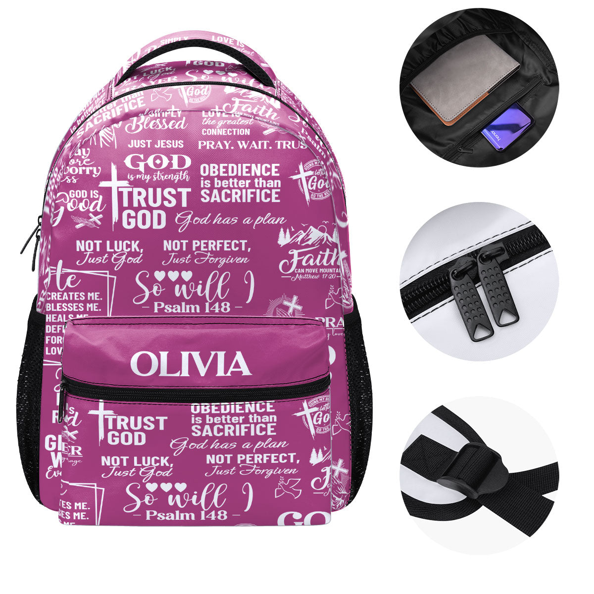 Trust God | Personalized Backpack